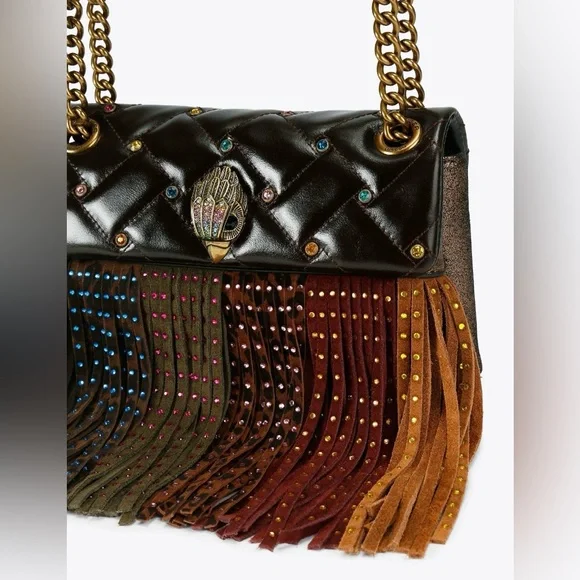 KURT GEIGER Mini Kensington Fringe Bag